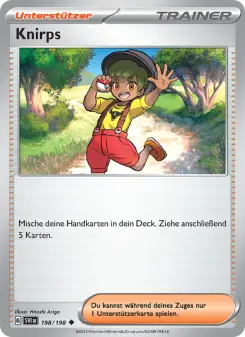 Pokémon-Karte Knirps 198/198