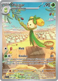Pokémon-Karte Olivinio 200/198