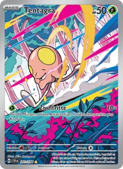 Pokémon-Karte Tentagra 201/198