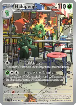 Pokémon-Karte Halupenjo 202/198