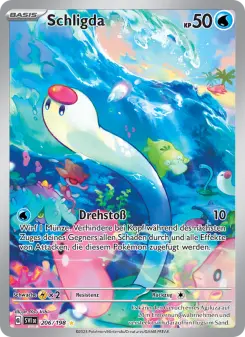 Pokémon-Karte Schligda 206/198