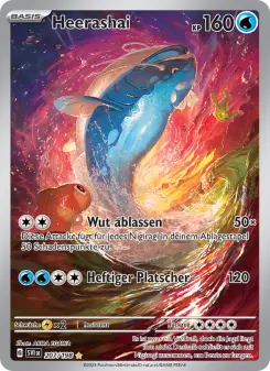 Pokémon-Karte Heerashai 207/198