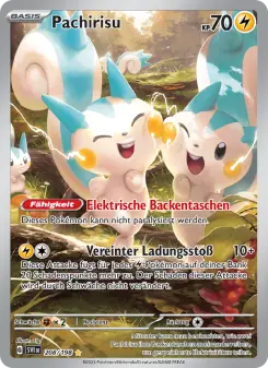 Pokémon-Karte Pachirisu 208/198