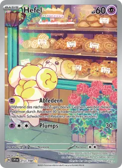 Pokémon-Karte Hefel 213/198