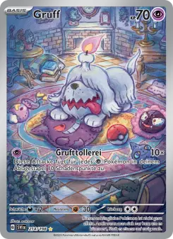 Pokémon-Karte Gruff 214/198