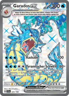 Pokémon-Karte Garados-ex 225/198