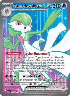 Pokémon-Karte Guardevoir-ex 228/198