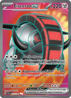 Pokémon-Karte Eisenrad-ex 233/198