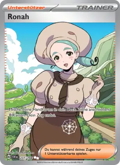 Pokémon-Karte Ronah 237/198