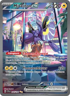 Pokémon-Karte Miraidon-ex 244/198