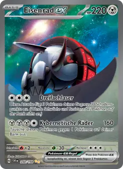 Pokémon-Karte Eisenrad-ex 248/198