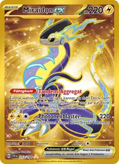 Pokémon-Karte Miraidon-ex 253/198