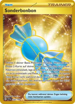 Pokémon-Karte Sonderbonbon 256/198