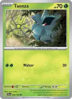 Pokémon-Karte Tannza 004/193