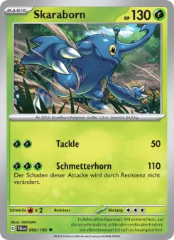 Pokémon-Karte Skaraborn 006/193