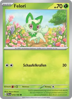 Pokémon-Karte Felori 013/193