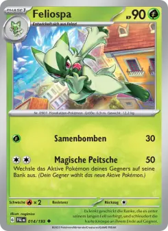 Pokémon-Karte Feliospa 014/193