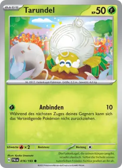 Pokémon-Karte Tarundel 016/193