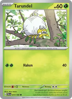 Pokémon-Karte Tarundel 017/193
