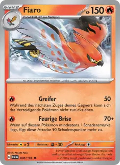 Pokémon-Karte Fiaro 030/193