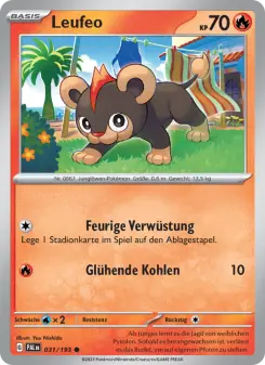 Pokémon-Karte Leufeo 031/193