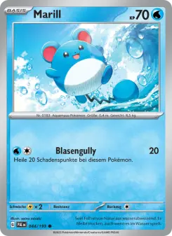 Pokémon-Karte Marill 044/193