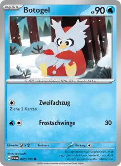 Pokémon-Karte Botogel 046/193