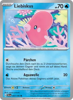 Pokémon-Karte Liebiskus 047/193