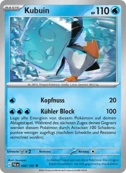 Pokémon-Karte Kubuin 048/193