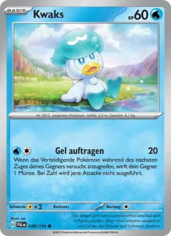Pokémon-Karte Kwaks 049/193