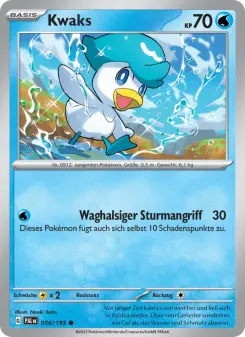 Pokémon-Karte Kwaks 050/193