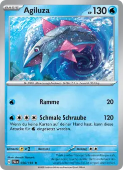 Pokémon-Karte Agiluza 056/193