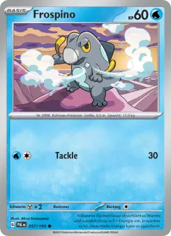 Pokémon-Karte Frospino 057/193