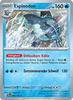 Pokémon-Karte Espinodon 060/193