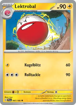 Pokémon-Karte Lektrobal 067/193