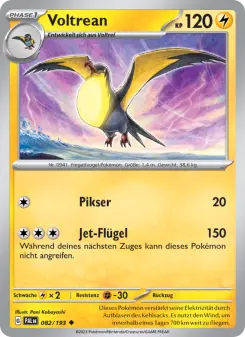 Pokémon-Karte Voltrean 082/193