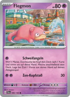 Pokémon-Karte Flegmon 085/193