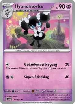Pokémon-Karte Hypnomorba 091/193