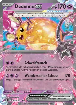Pokémon-Karte Dedenne-ex 093/193