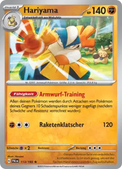 Pokémon-Karte Hariyama 113/193