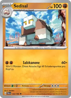 Pokémon-Karte Sedisal 122/193