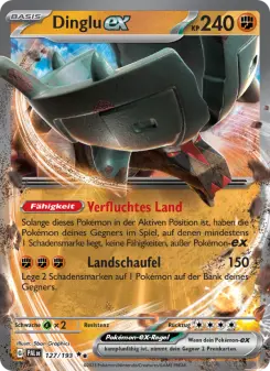 Pokémon-Karte Dinglu-ex 127/193