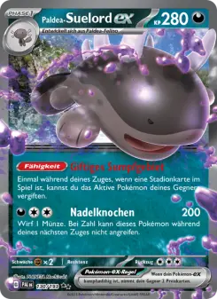Pokémon-Karte Paldea-Suelord-ex 130/193