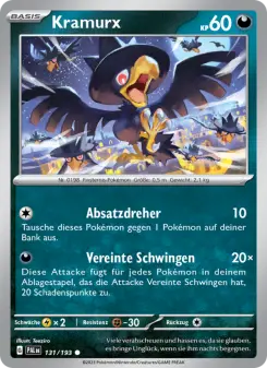 Pokémon-Karte Kramurx 131/193