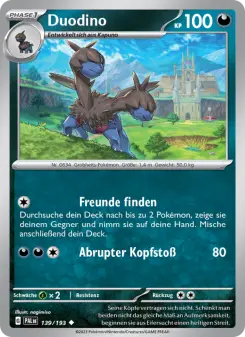 Pokémon-Karte Duodino 139/193