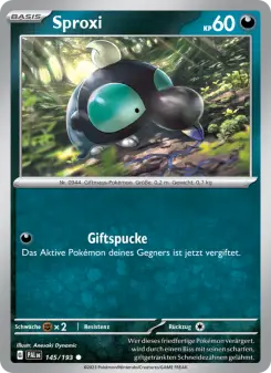 Pokémon-Karte Sproxi 145/193