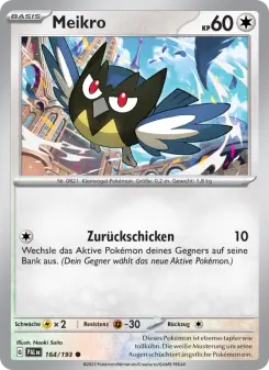 Pokémon-Karte Meikro 164/193