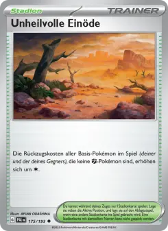 Pokémon-Karte Unheilvolle Einöde 175/193