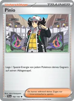 Pokémon-Karte Pinio 182/193