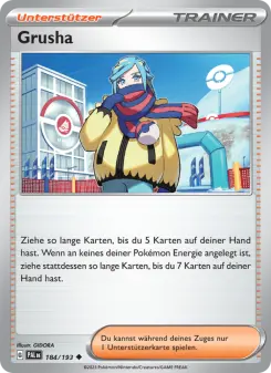 Pokémon-Karte Grusha 184/193